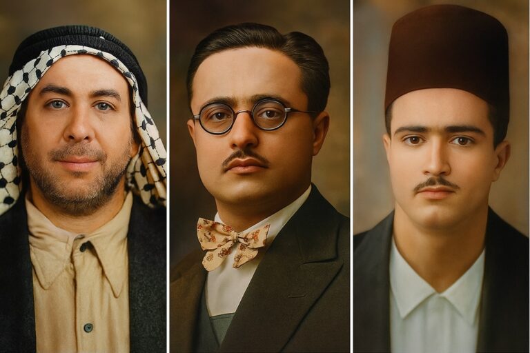 عطا الزير وفؤاد حجازي ومحمد جمجوم