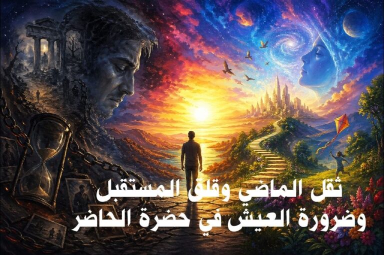 ثقل الماضي وقلق المستقبل وضرورة العيش في حضرة الحاضر