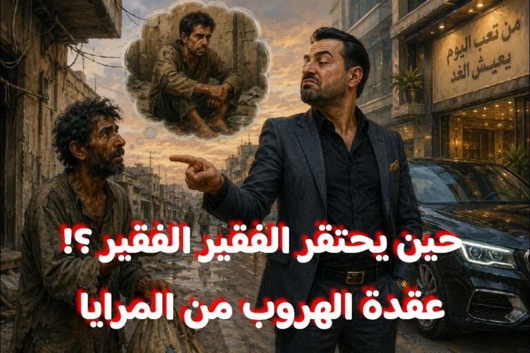 حين يحتقر الفقيرُ الفقيرَ: عقدة الهروب من المرايا