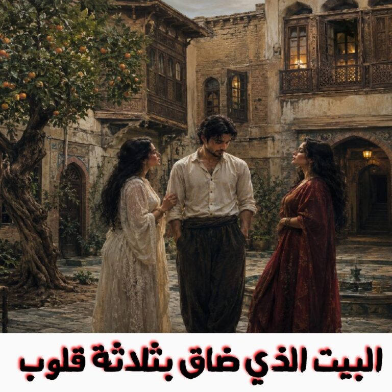 البيت الذي ضاق بثلاثة قلوب