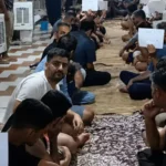 مشهد-من-إضراب-السجناء-المحكومين-بالإعدام-عن-الطعام-لمدة-16-يوماً-في-سجن-قزل-حصار-بكرج